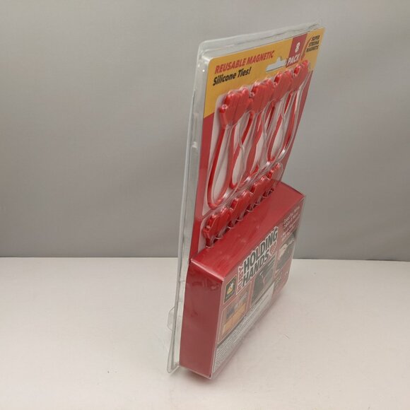 Ruby Holding Hands 8 Pack | Reusable Magnetic Silicone Ties R1-2123 ASOTV | NEW - Picture 4 of 4